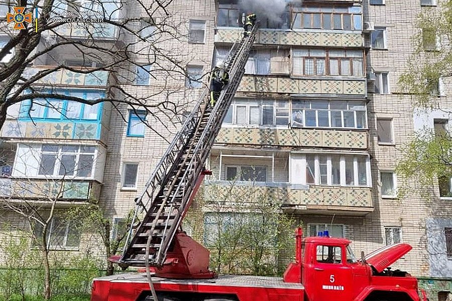 Пожар в девятиэтажке в Николаеве — есть погибший