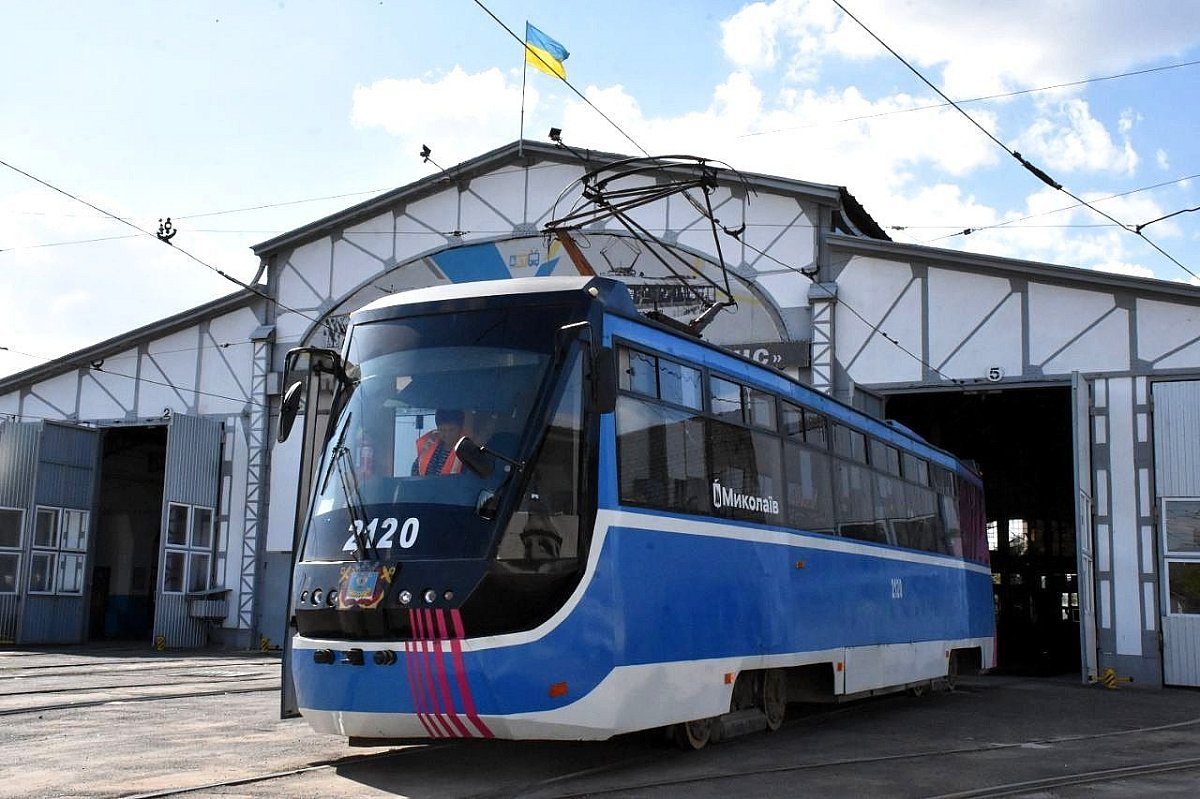 Остановлено движение нескольких трамваев в Николаеве