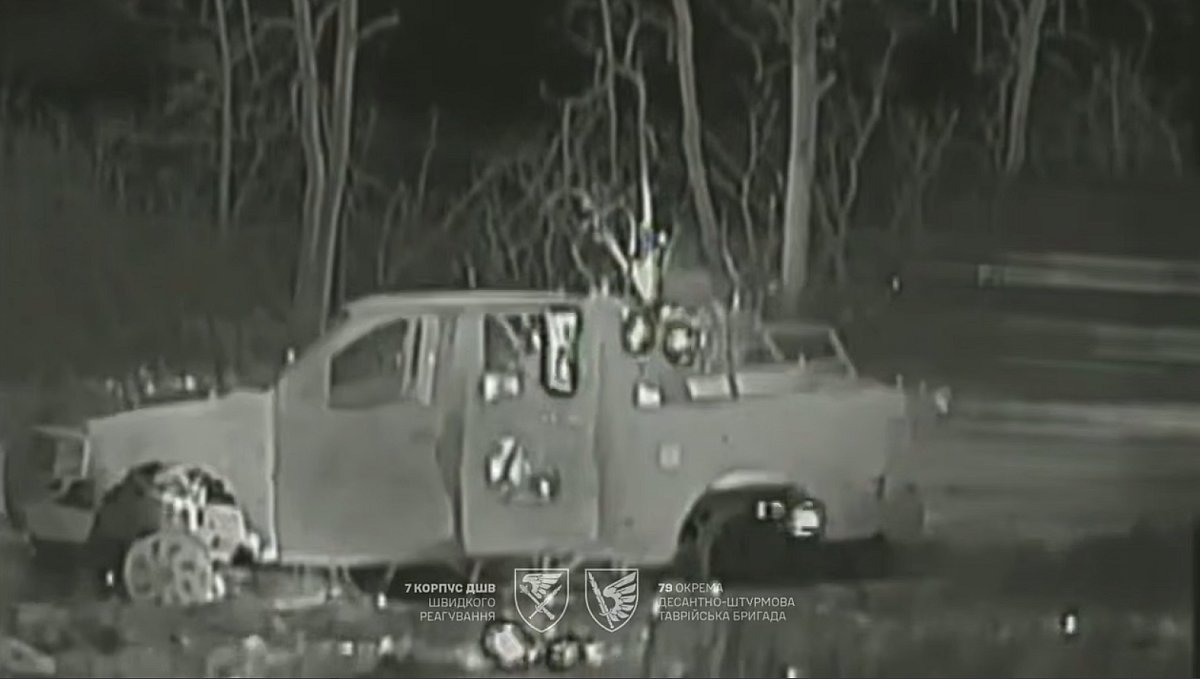 Дроны николаевской 79-й бригады уничтожают пехоту и технику РФ (видео)