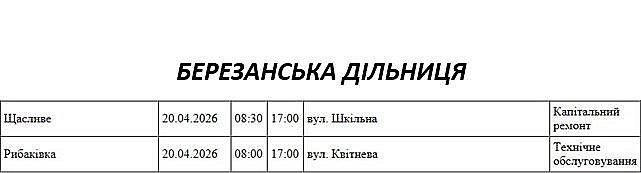 Отключение света из-за ремонта: какие улицы в Николаевской области будут завтра обесточены
