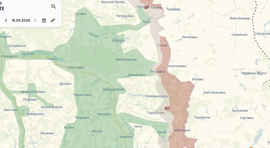 Російські війська просунулися на Сумщині, — DeepState