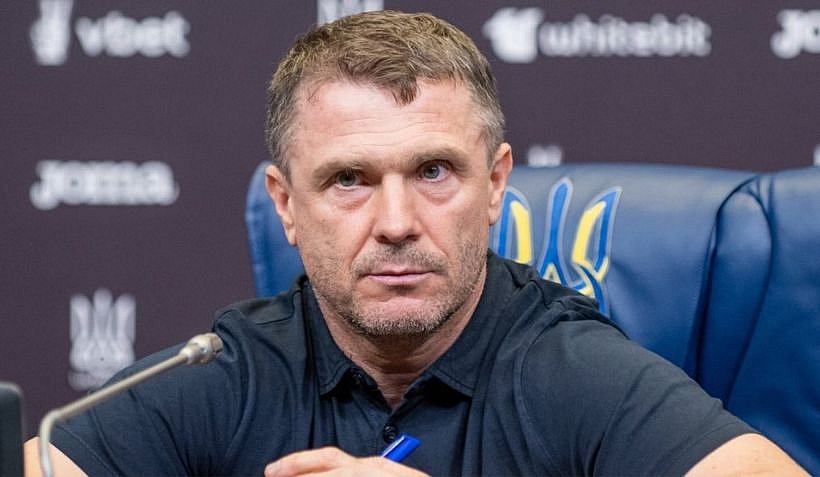 Сергей Ребров ушел с поста тренера сборной Украины по футболу