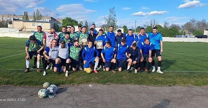 В Вознесенске прошел матч посвященный памяти погибших защитников Украины