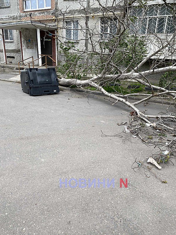 Буря дошла до Николаева: горожан призывают по возможности не выходить на улицу (видео)