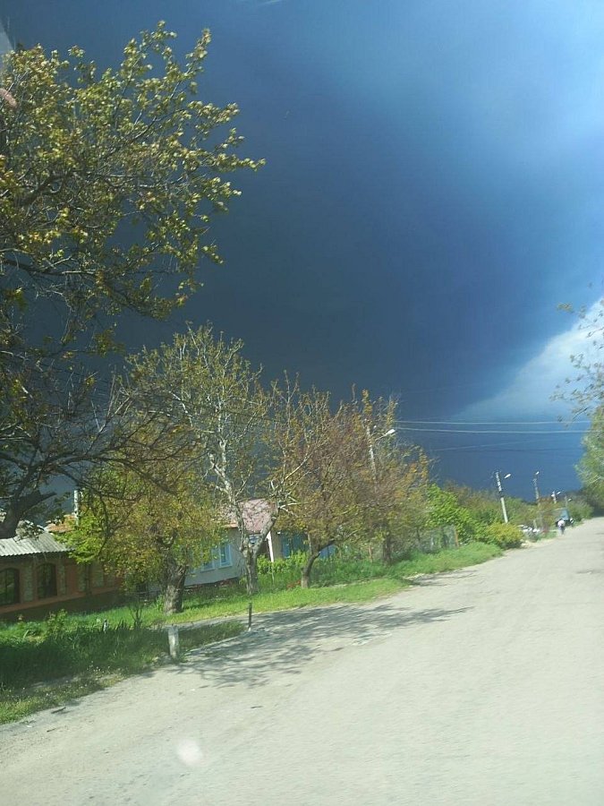 Буря дійшла до Миколаєва: городян закликають за можливості не виходити на вулицю (відео)