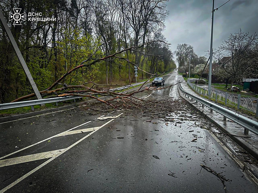Из-за непогоды в Украине погибли два человека, среди травмированных есть дети, - ГСЧС