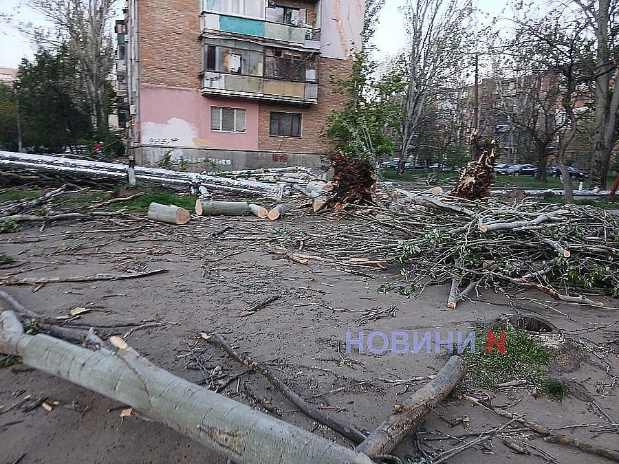 Недільна негода у Миколаєві та області: що відомо про наслідки (фоторепортаж)