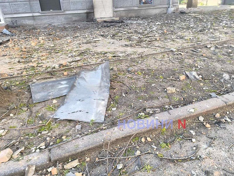 Появились фото и видео последствий ударов по Николаеву