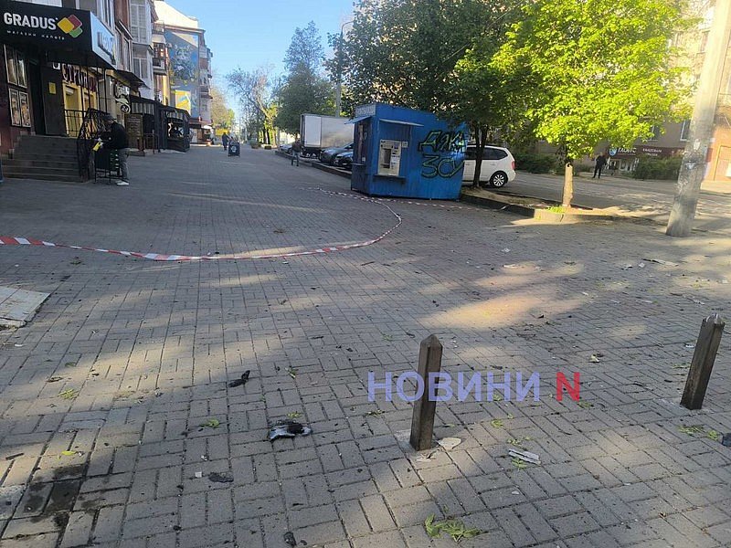 Появились фото и видео последствий ударов по Николаеву