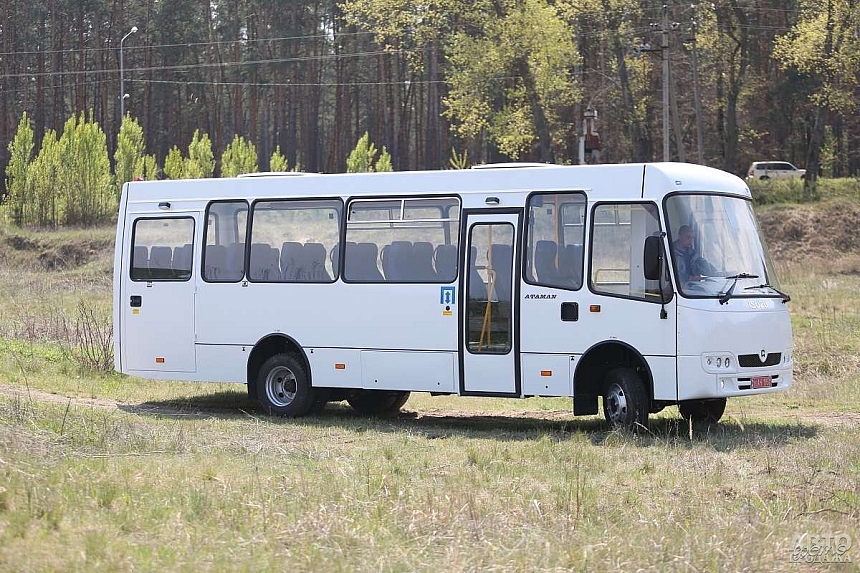 Украинские автобусы «Атаман» получили полный привод