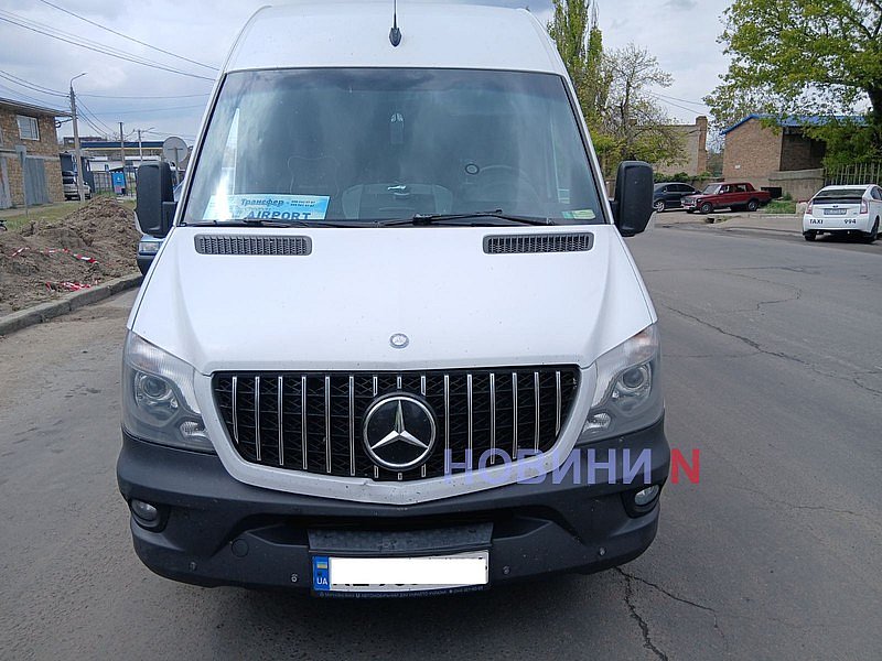 Mercedes и Kia столкнулись в Николаеве
