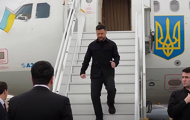 Зеленский прибыл в Армению