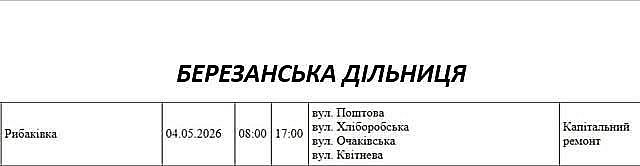 Плановые отключения света в Николаеве и области на 4 мая