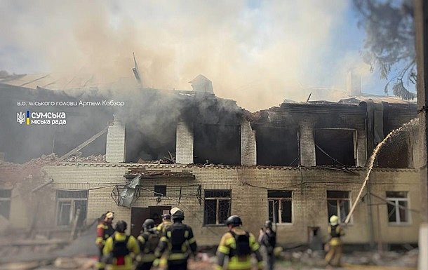 В Сумах российские дроны попали в детский сад, есть раненые