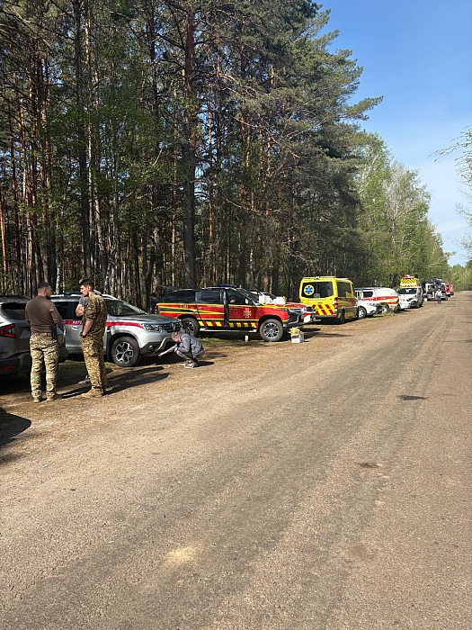 В Чернобыльском заповеднике продолжается тушение пожара: пламя охватило более тысячи гектаров