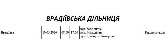 Плановые работы: где в Николаеве 10 мая отключат свет