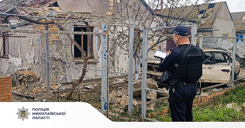 Дрон попал в жилой дом в Николаевской области: пострадал 19-летний парень