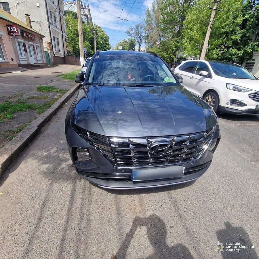У водителя Hyundai изъяли авто после опасного маневра с троллейбусом в Николаеве, - полиция 