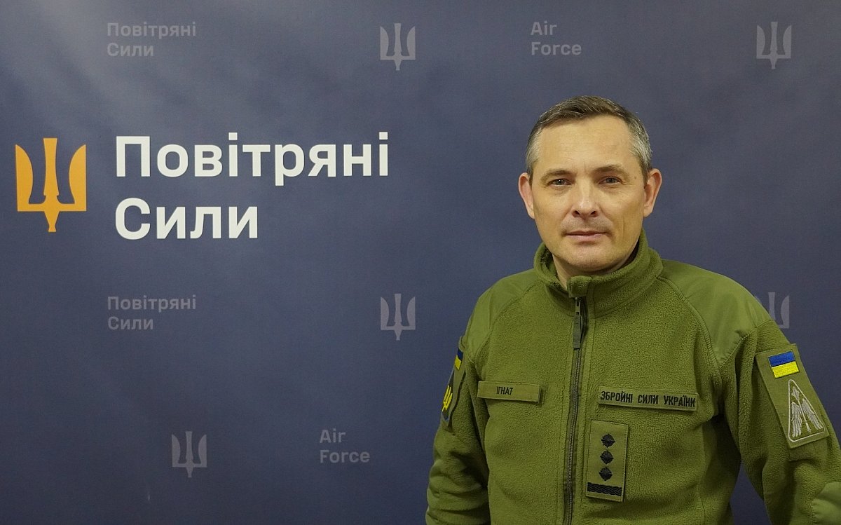 начальник управления коммуникаций командования Воздушных сил ВСУ Юрий Игнат 