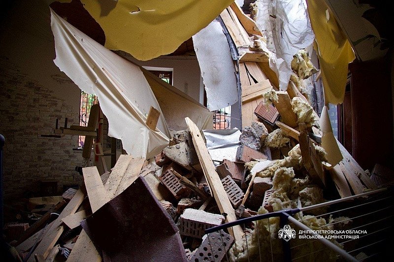 Россия ночью атаковала Днепр дронами: произошли пожары, есть пострадавшие