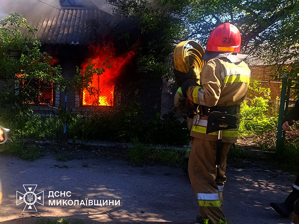 Пожежі у Миколаївській області, фото ДСНС