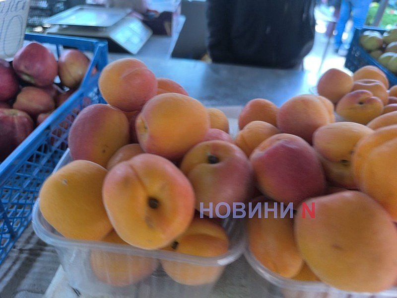 Клубника и абрикосы появились на рынках Николаева: сколько стоят