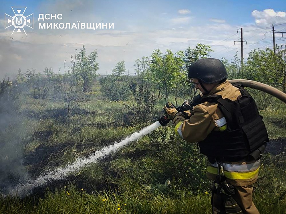 На Миколаївщині за добу вигоріло 3800 кв. м відкритих територій