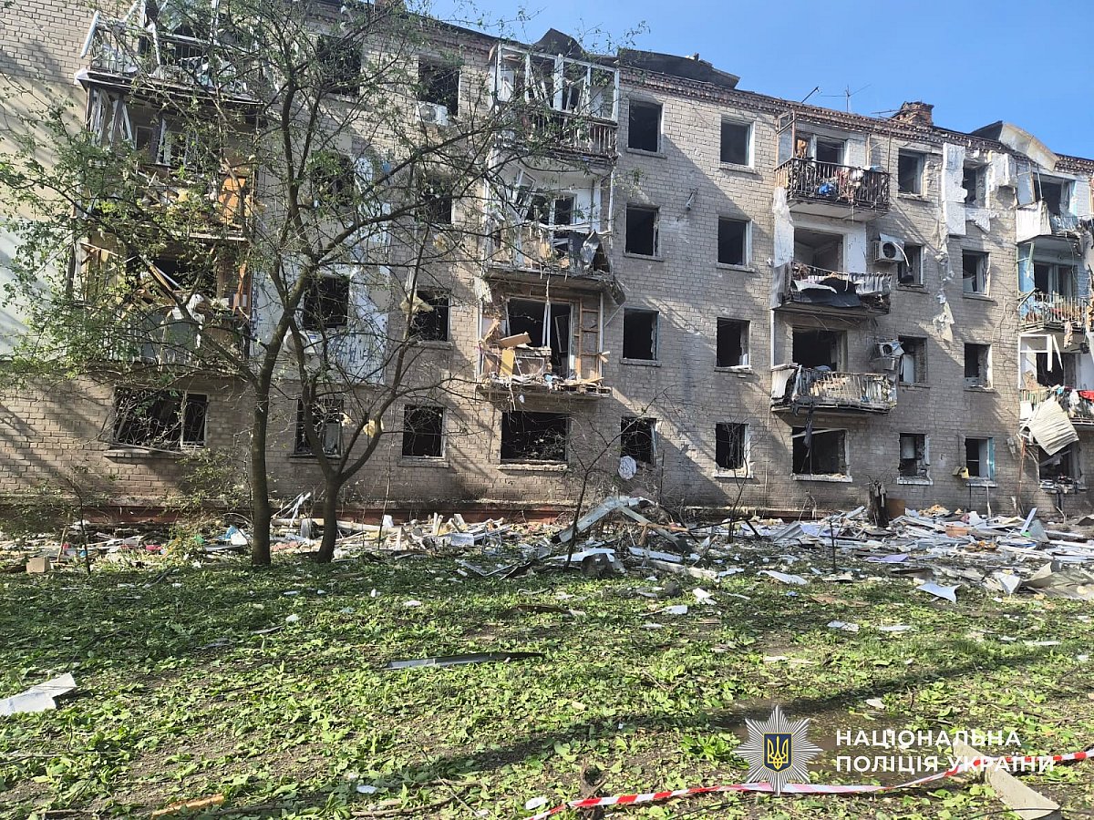 В Днепре после массированного обстрела пострадали дети и повреждены многоэтажки