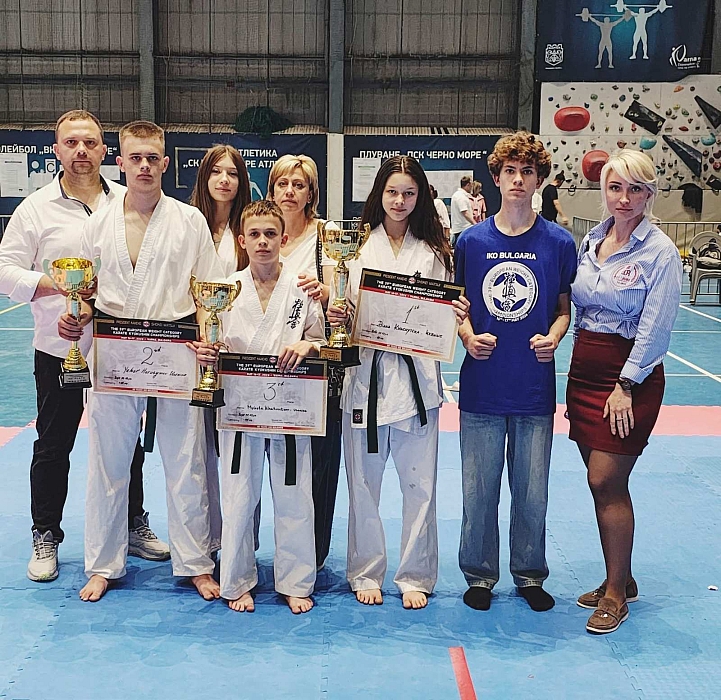 Спортсмени з Миколаївщини здобули друге місце на чемпіонаті Європи з кіокушин карате