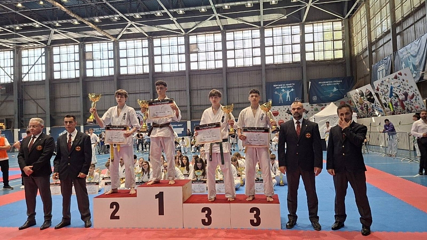 Спортсмени з Миколаївщини здобули друге місце на чемпіонаті Європи з кіокушин карате