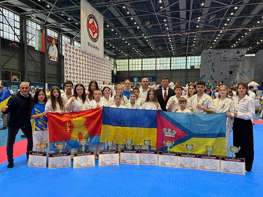 Спортсмени з Миколаївщини здобули друге місце на чемпіонаті Європи з кіокушин карате