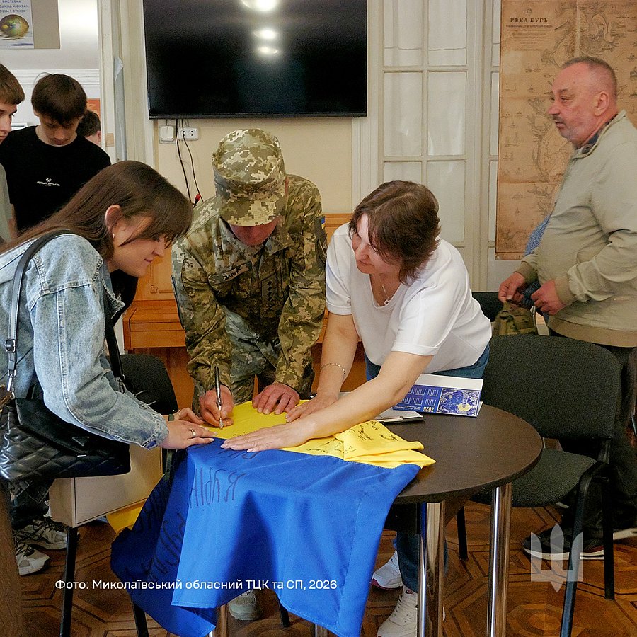 «Ніч музеїв» у Миколаєві: військові розповіли молоді про службу та досвід війни