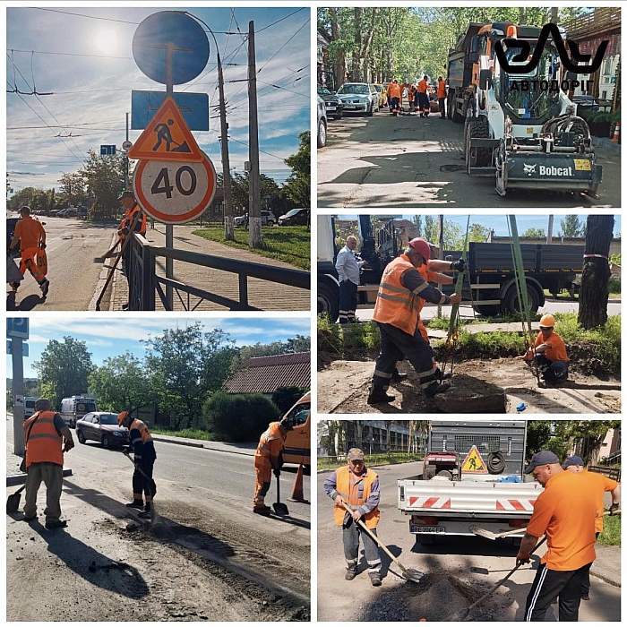 У Миколаєві продовжують виконувати комплекс робіт з утримання та ремонту доріг. Фото: КП "ЕЛУ Автодоріг"
