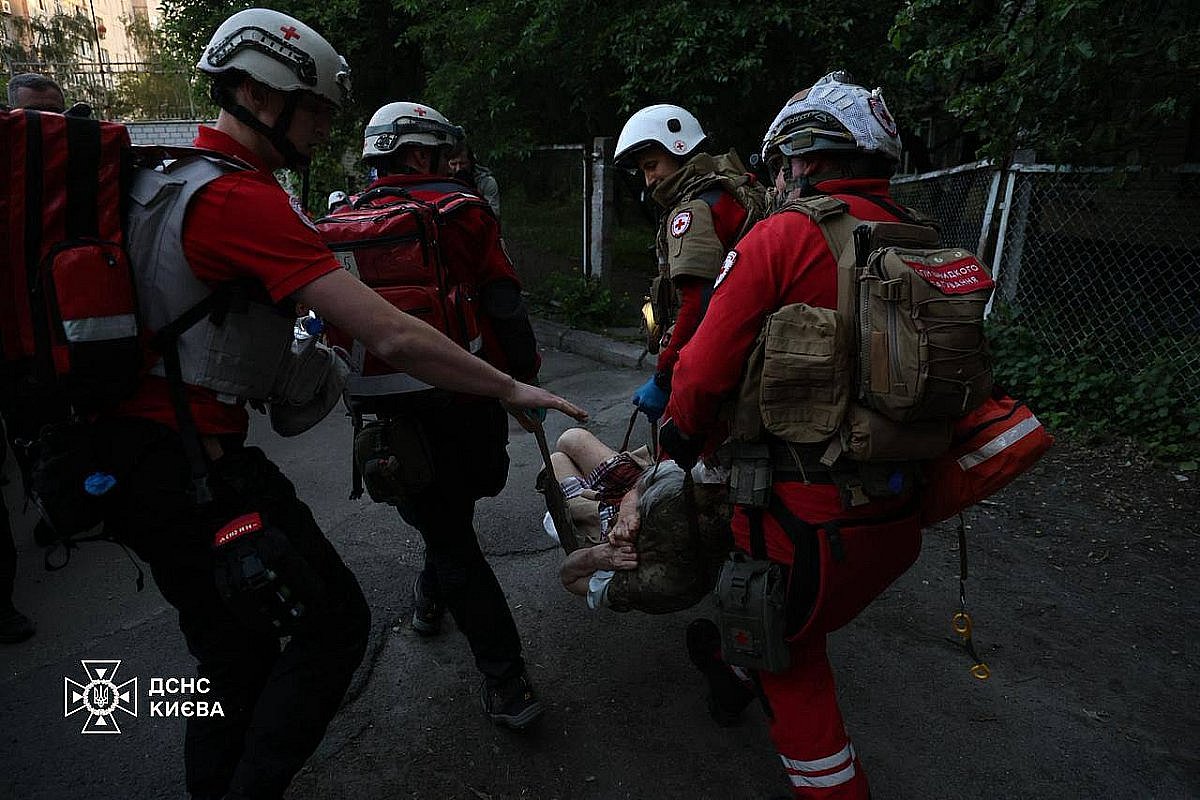 В Киеве увеличилось количество пострадавших в результате массированной атаки