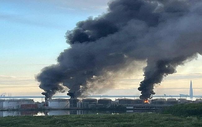 Пожежа у Петербурзі
