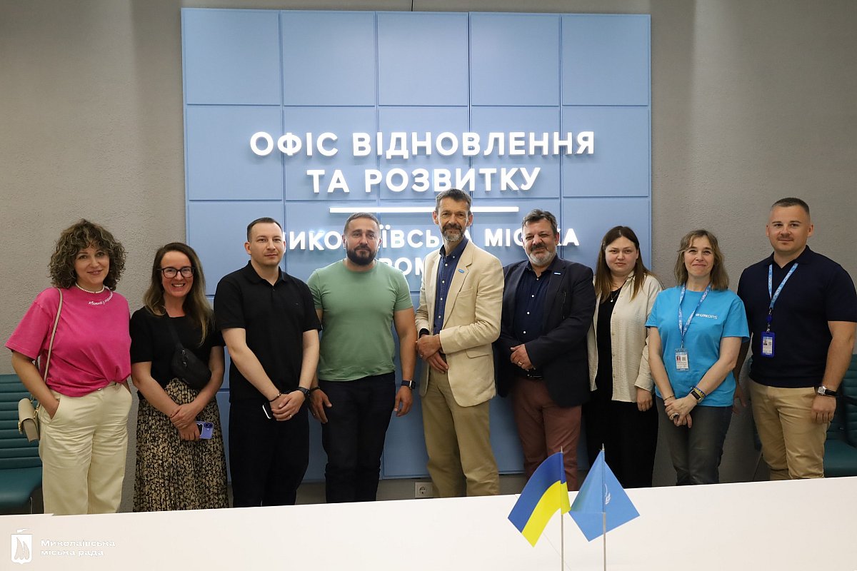 У Миколаїв приїхала делегація ООН: обговорювалося відновлення житла та інфраструктури
