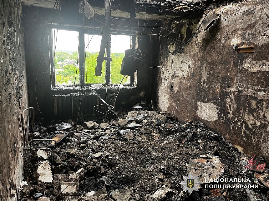 В Днепропетровской области в результате вражеской атаки травмированы более десяти человек (фото)