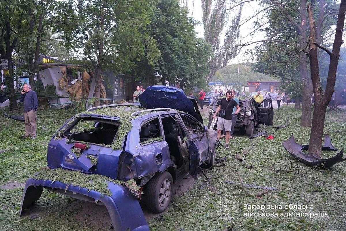 Возросло число раненых в результате обстрела Запорожья
