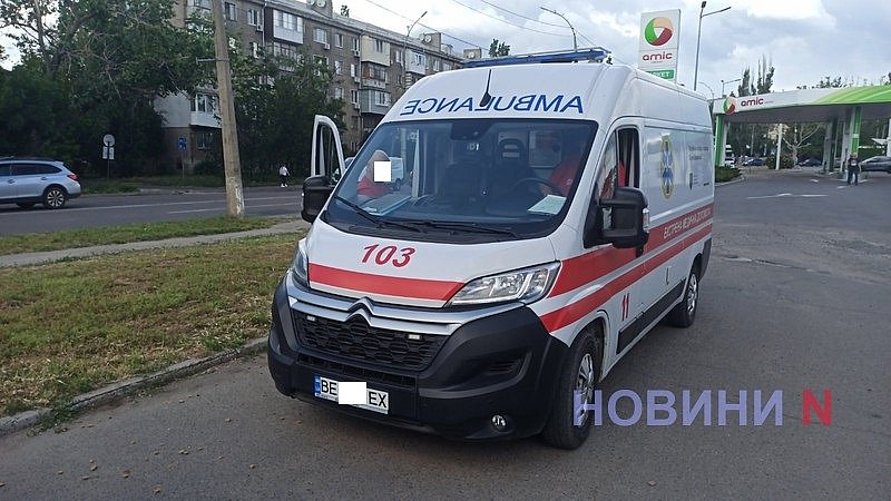 В Николаеве такси сбило пешехода: пострадавший госпитализирован
