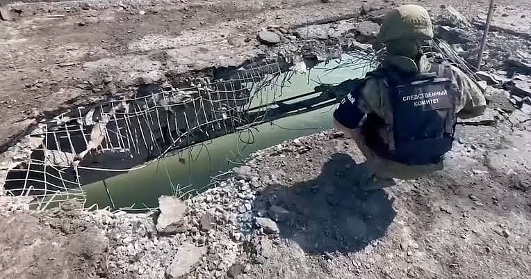 Чонгарський міст повністю знищено після ударів дронами - ЦПД