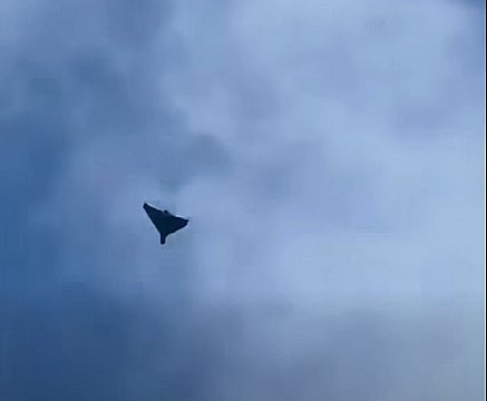 Появилось видео атаки "Шахедов" на Николаев