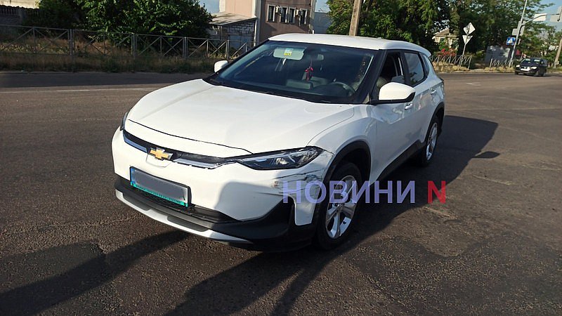 У Миколаєві зіткнулися два Chevrolet