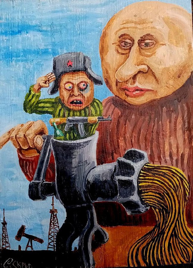 В Польше убили художника, критиковавшего Путина