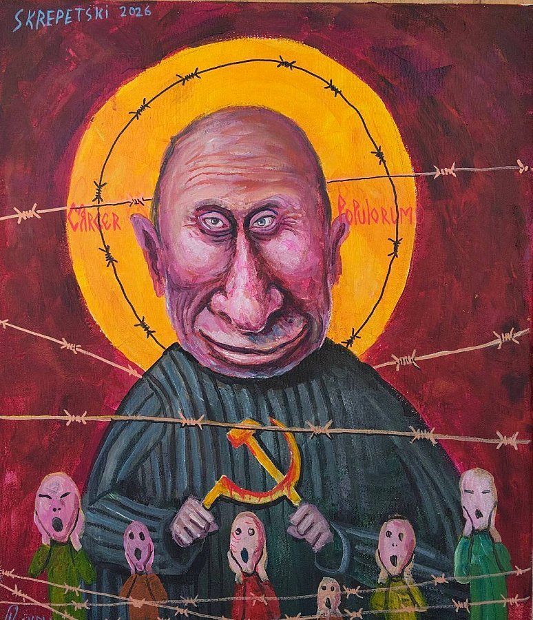 В Польше убили художника, критиковавшего Путина