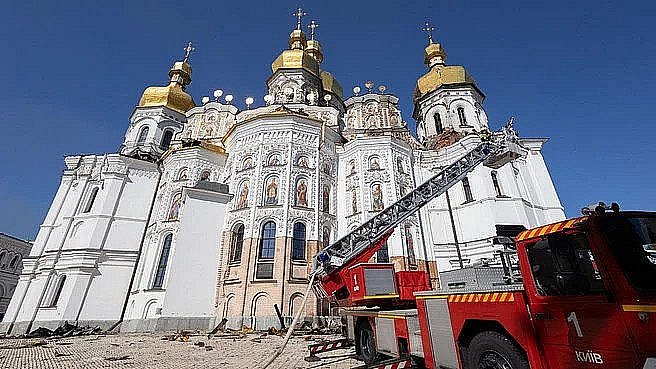 Ущерб Киево-Печерской лавре после российского удара превысил 500 млн гривен: восстановление займет до двух лет