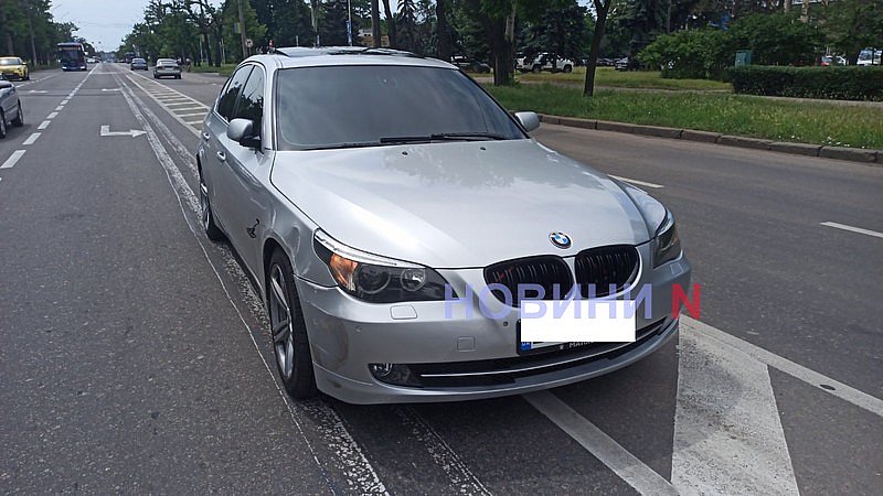  Audi и BMW столкнулись на проспекте в Николаеве