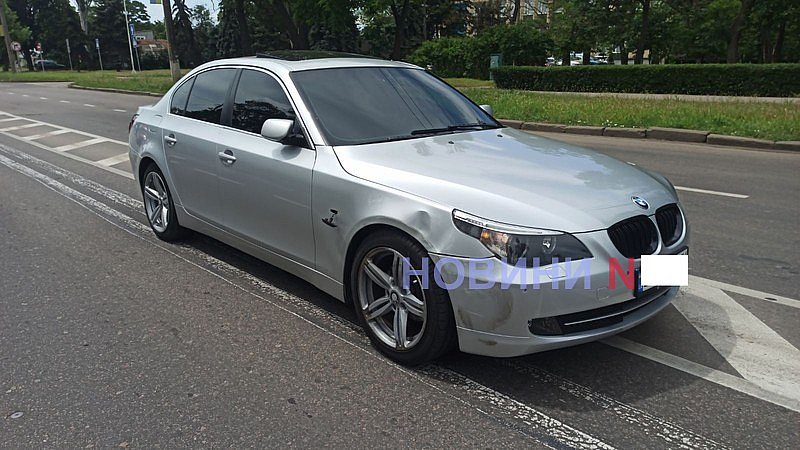  Audi и BMW столкнулись на проспекте в Николаеве
