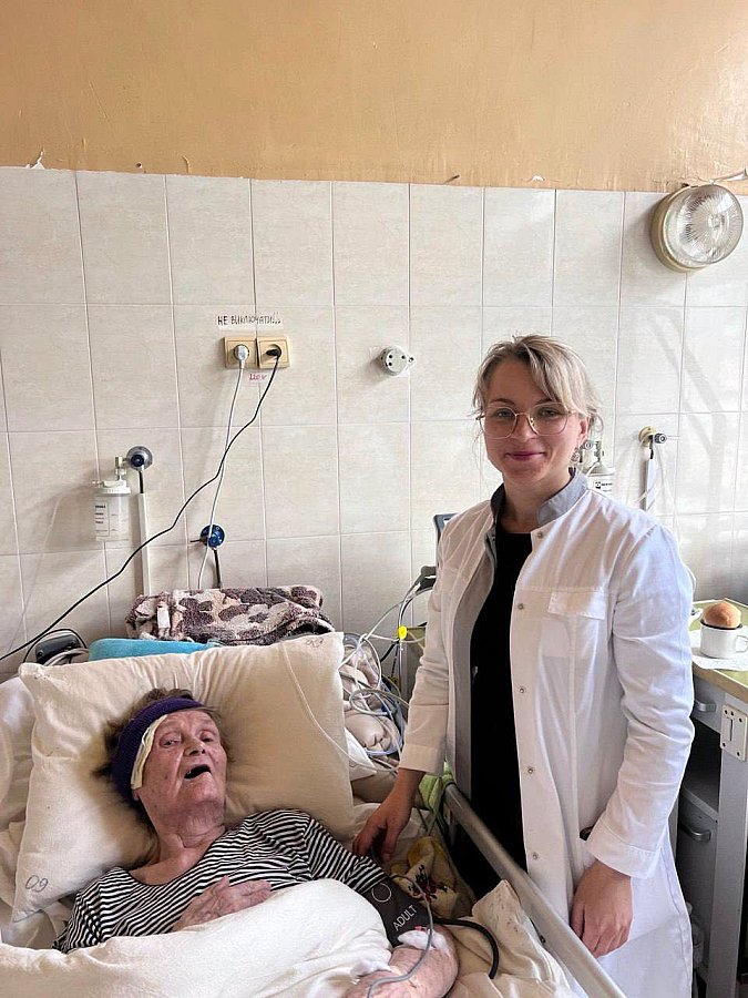 Во Львове врачи спасли 101-летнюю женщину после инсульта