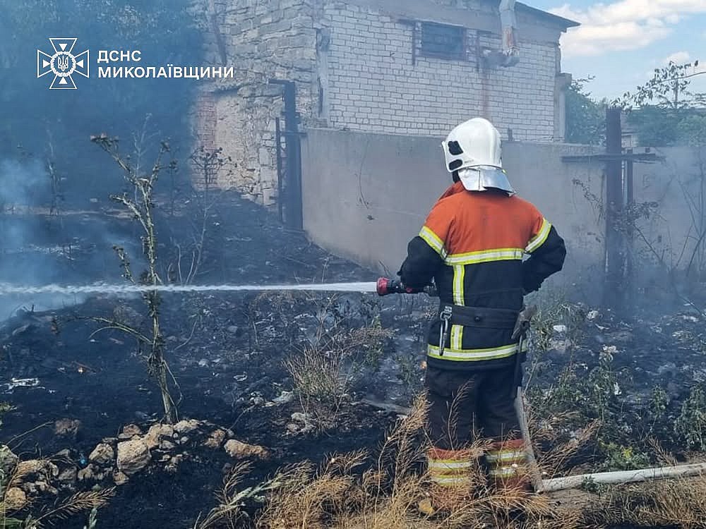 Масштабные пожары в Николаевской области: сгорело 30 га, в том числе поле с пшеницей