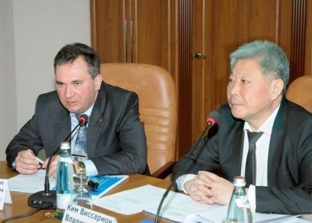 Михаил Гашев и Виссарион Ким